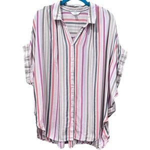 *Host Pick!* Time and Tru Lose Fit Blouse size XL (16-18)